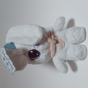 PeekaPets A Boo‎ Bunny white peach Stuffed Animal plush Doll great Gift kids